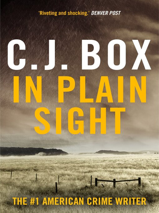 Title details for In Plain Sight by C.J. Box - Available
